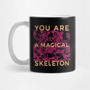 You are a magical skeleton Mug